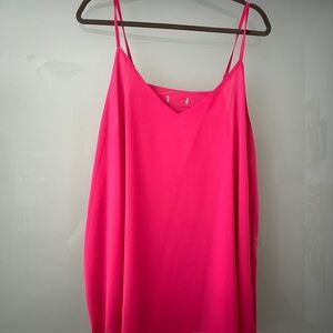 Torrid - 3XL Vibrant Pink Sleeveless Dress
